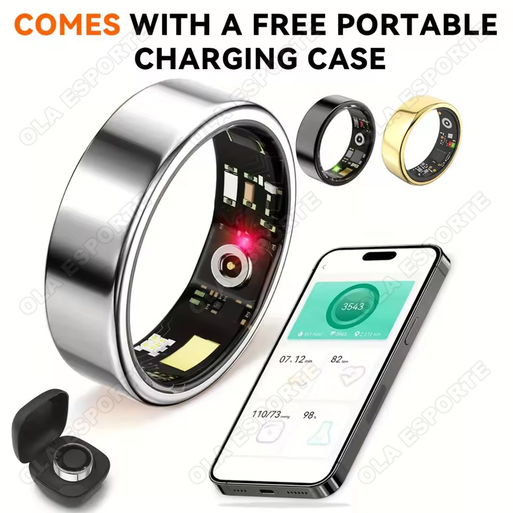 Blood Pressure Monitor - 2026 New Smart Ring Heart Rate