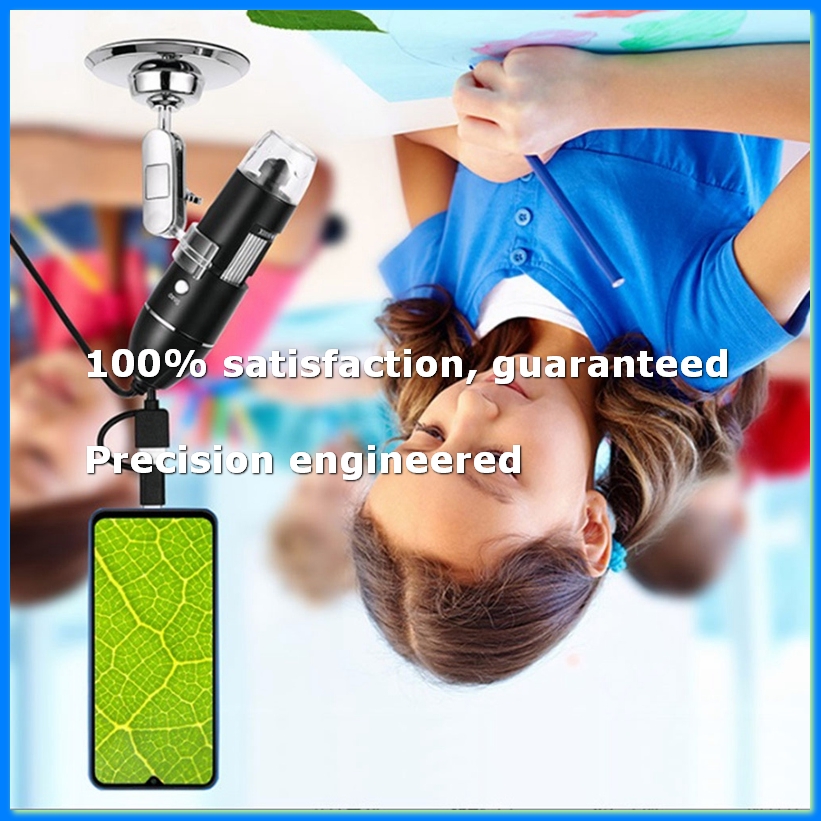 Digital Microscope - 1600X Digital Microscope Camera 3In1 USB