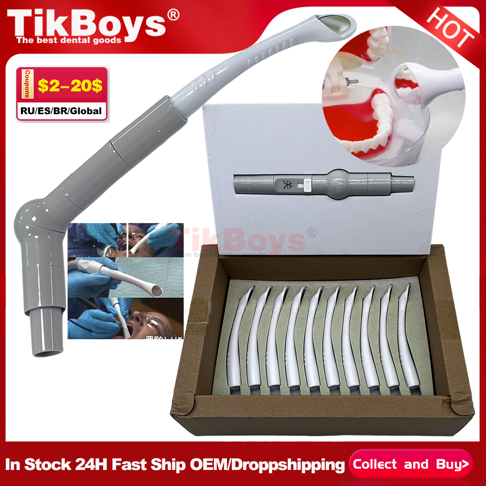 Dental Mirror Probe - Dental Mouth Opener Mirror HVE Strong