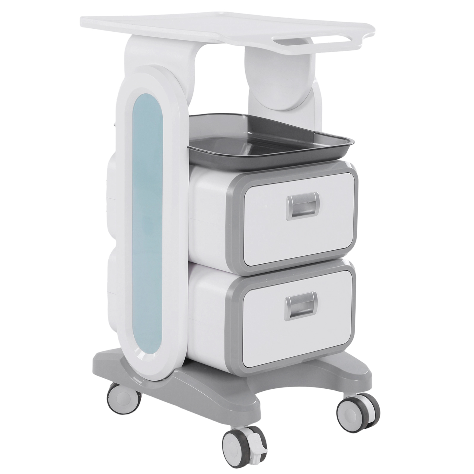 Medical Lab Officer - 3 Tiers Lab Rolling Cart with