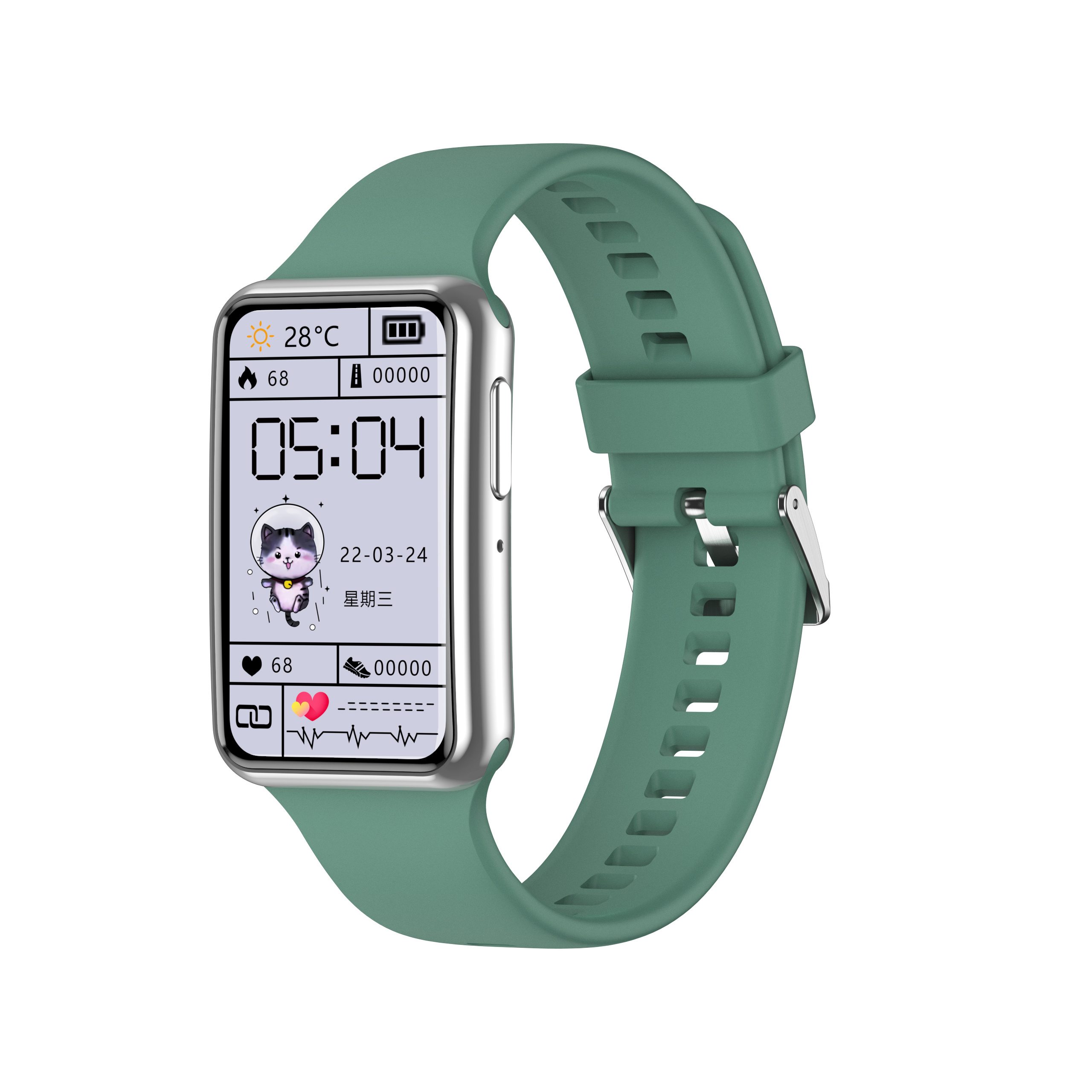 Blood Pressure Monitor - 1.47 Inch BT Call Smart Band