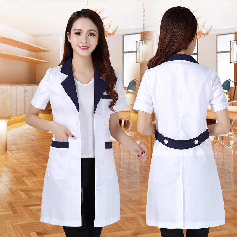 Summer women's white coat labo - Medical Lab Coats recensie en prijs