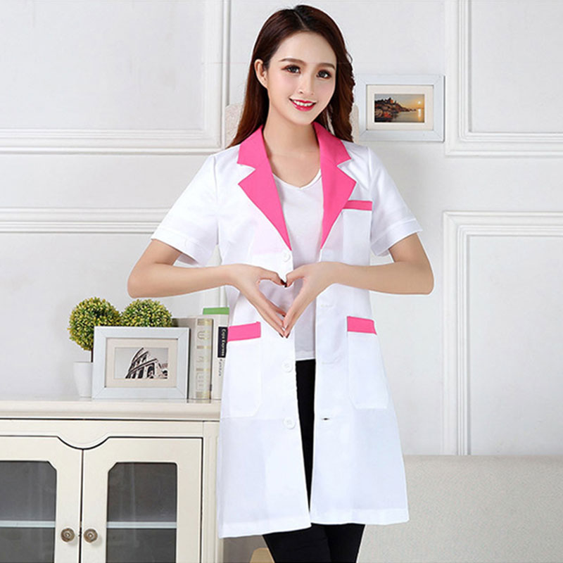 Summer women's white coat labo - Medical Lab Coats recensie en prijs