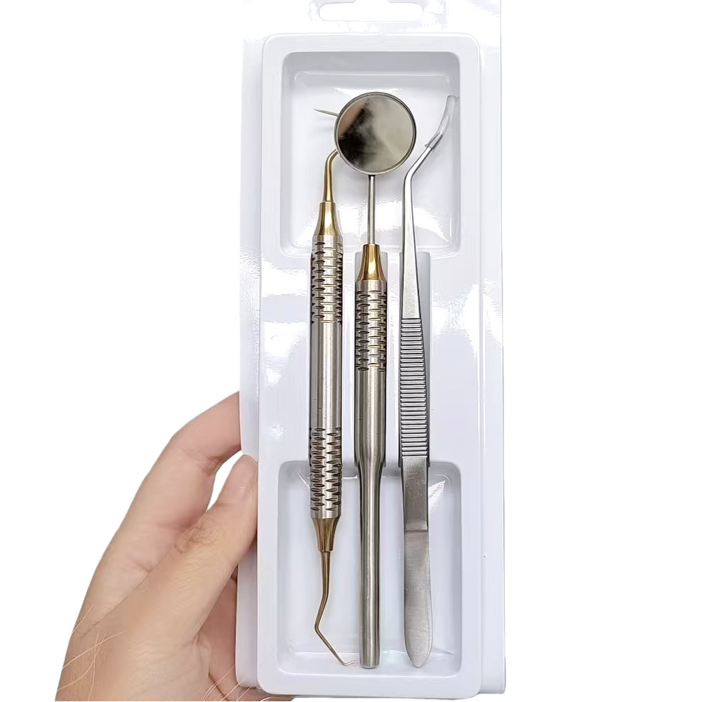 Dental Black & Gold Stainless  - Dental Mirror Probe recensie en prijs
