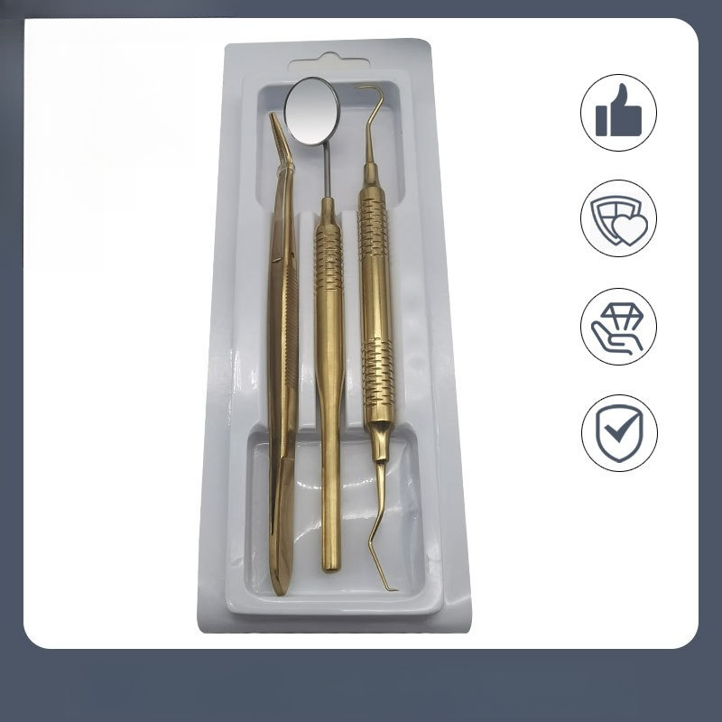 1 Set Dental Tools  Titanium H - Dental Mirror Probe recensie en prijs