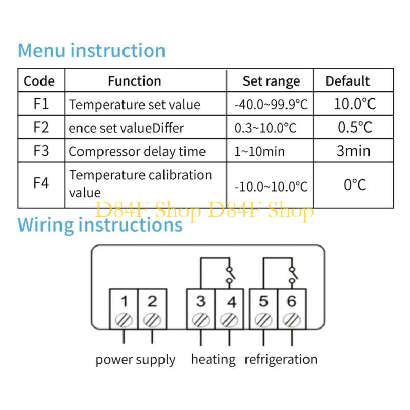 D84F Thermostat Humidistat Tem - Lab Incubator recensie en prijs