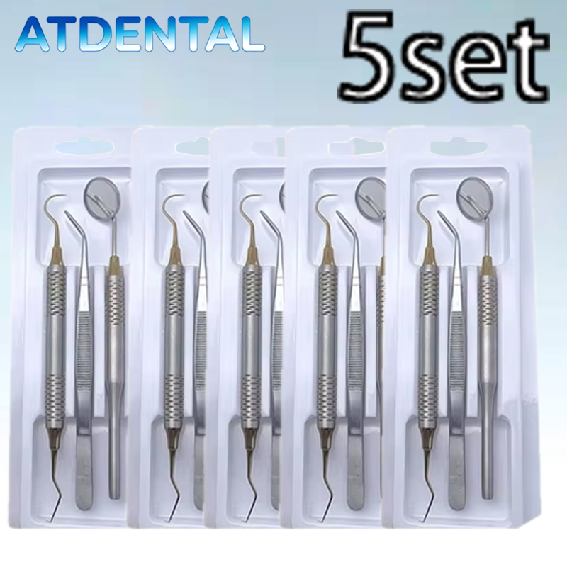 5pcs Dental Double Ended Mouth - Dental Mirror Probe recensie en prijs