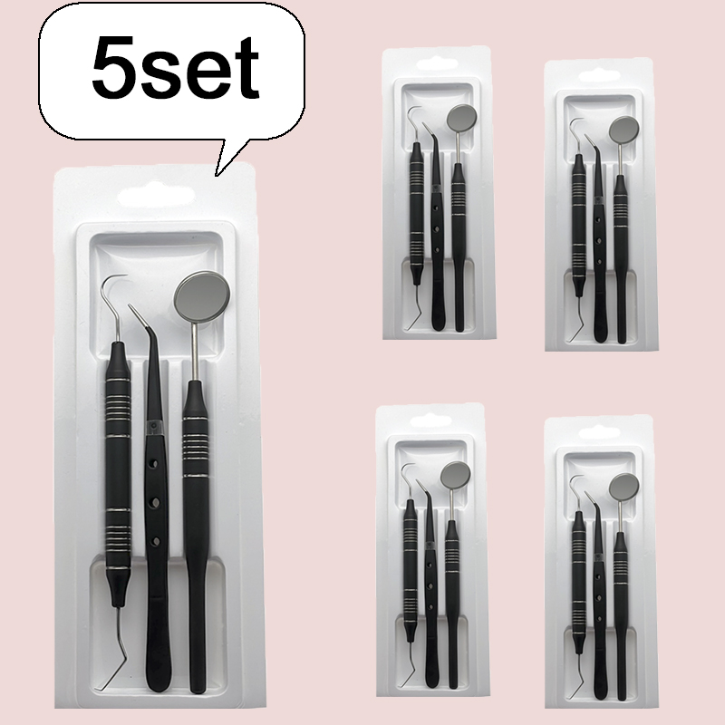 5pcs Dental Double Ended Mouth - Dental Mirror Probe recensie en prijs