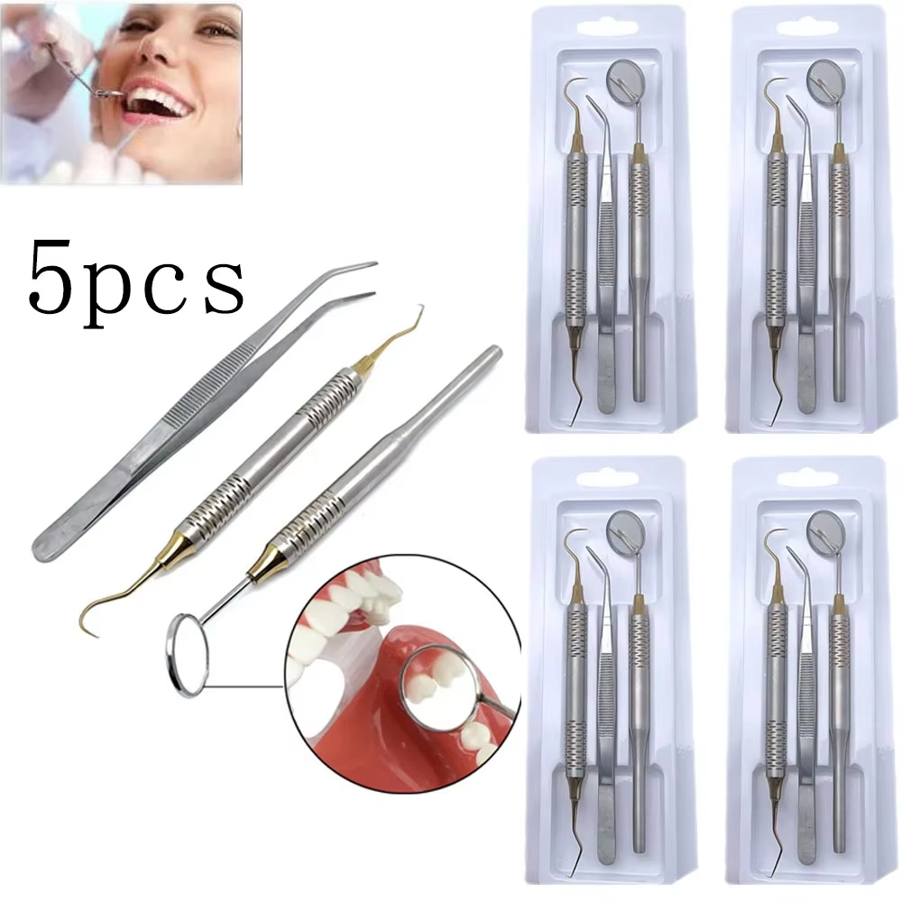 5pcs Dental Double Ended Mouth - Dental Mirror Probe recensie en prijs