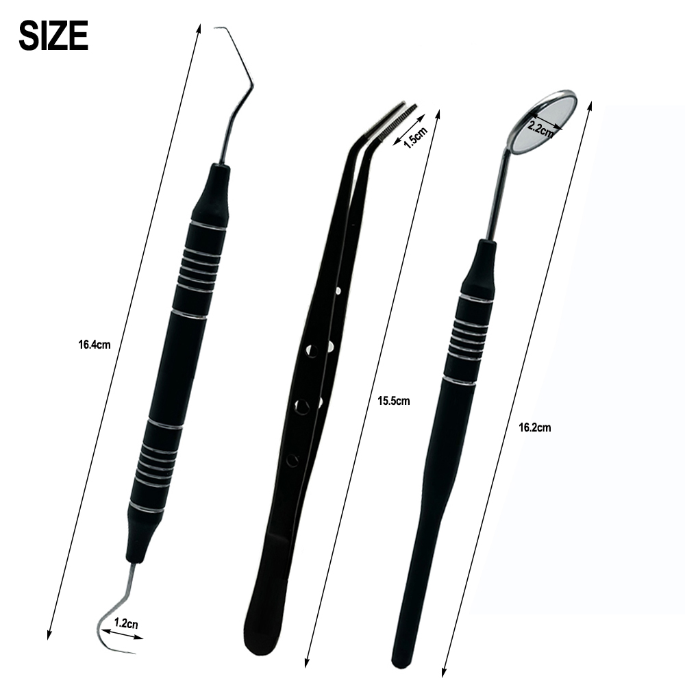 5pcs Dental Double Ended Mouth - Dental Mirror Probe recensie en prijs