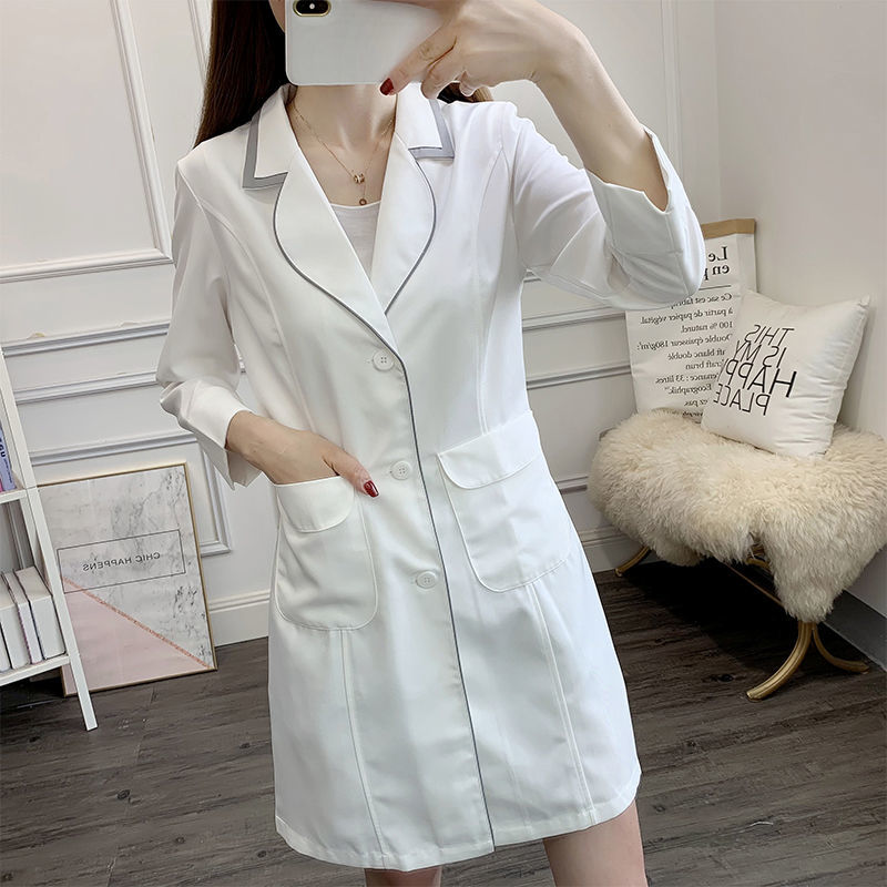 white short beauty uniform dre - Medical Lab Coats recensie en prijs