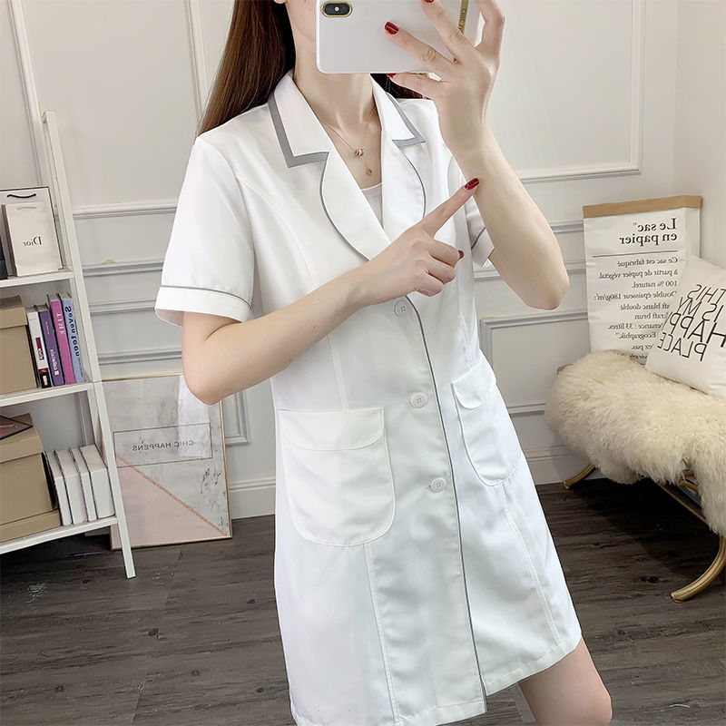 white short beauty uniform dre - Medical Lab Coats recensie en prijs