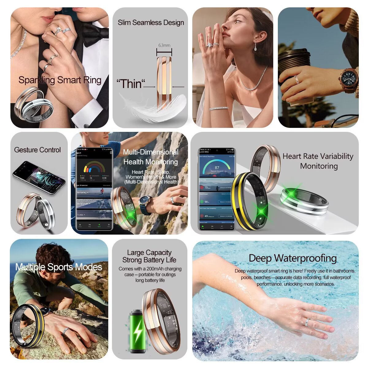 2026 Smart Ring For Men Women  - Blood Pressure Monitor recensie en prijs