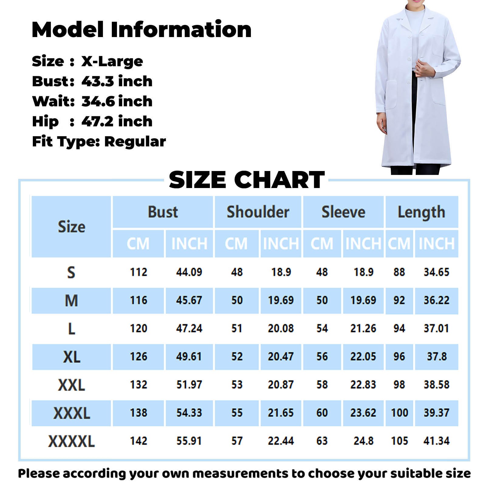 White Lab Coat For Women Men S - Medical Lab Coats recensie en prijs