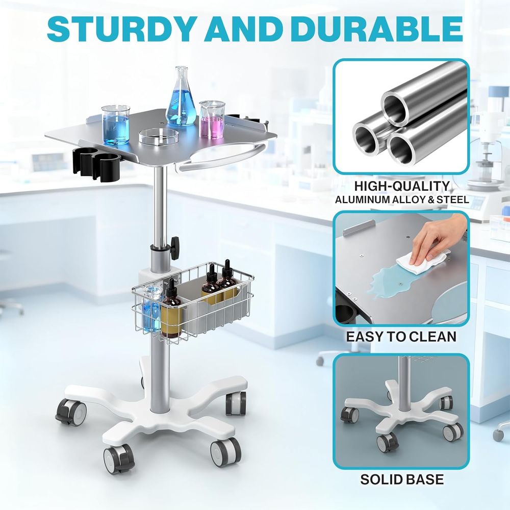 Adjustable Height Stainless St - Medical Lab Officer recensie en prijs