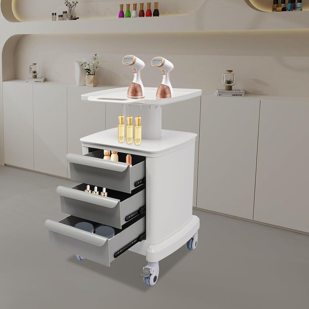 4-Tier Mobile Medical Cart wit - Medical Lab Officer recensie en prijs