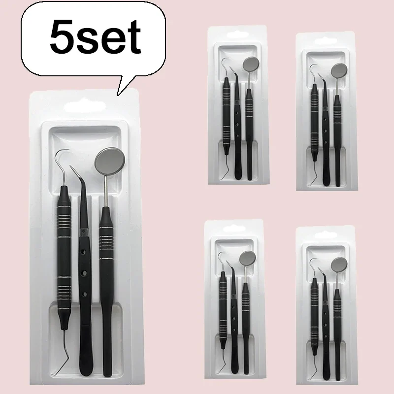 5pcs Dental Double Ended Mouth - Dental Mirror Probe recensie en prijs