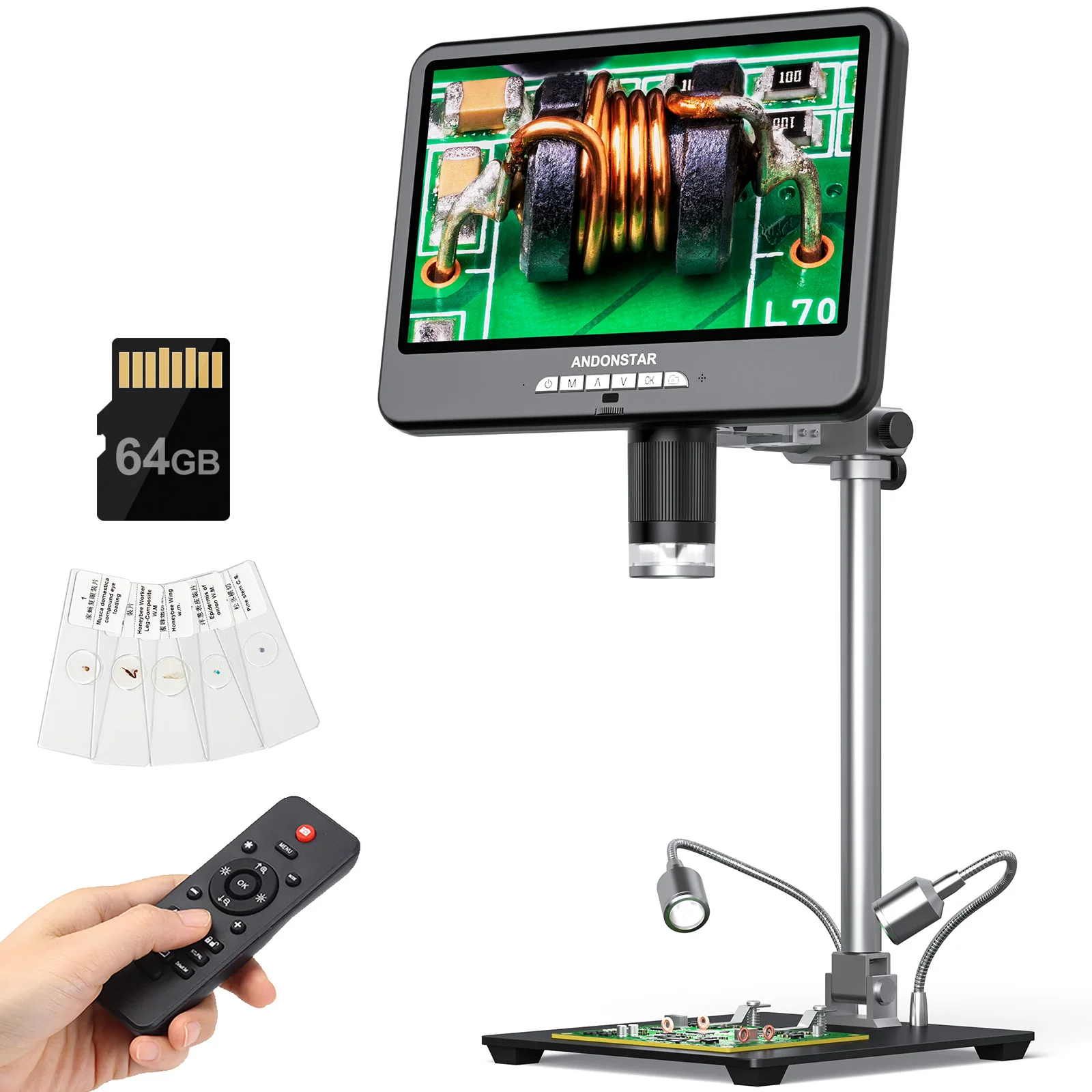 Andonstar AD210S-Pro 4K 60FPS  - Digital Microscope recensie en prijs