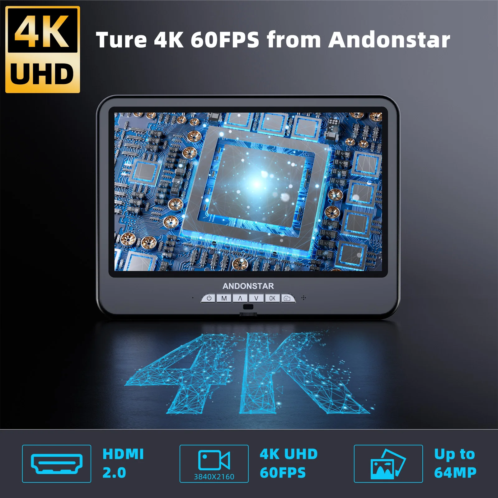 Andonstar AD210S-Pro 4K 60FPS  - Digital Microscope recensie en prijs