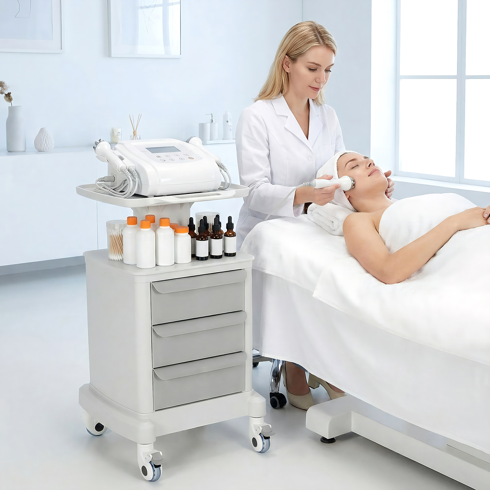 Medical Storage Cart with 3 Dr - Medical Lab Officer recensie en prijs