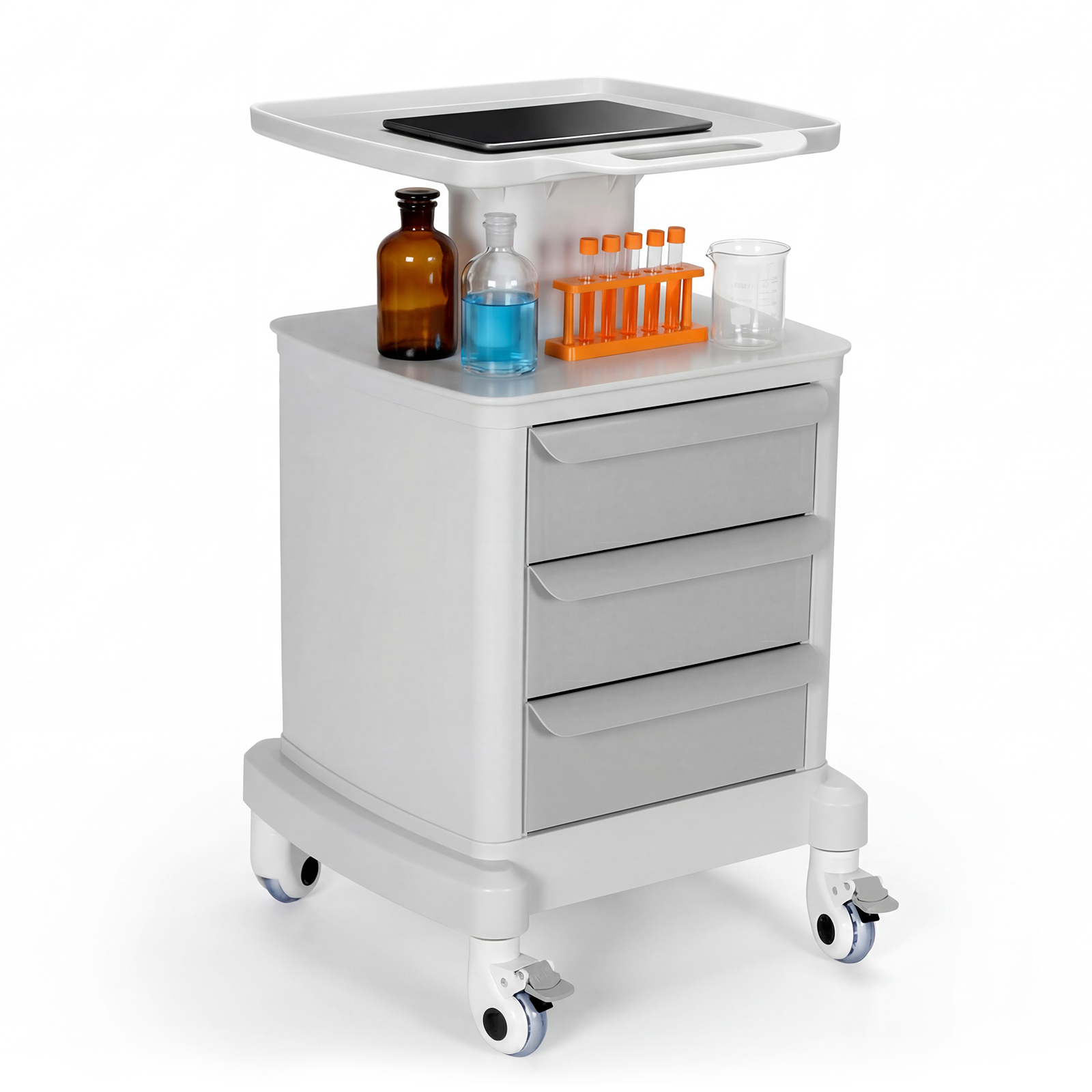 Medical Storage Cart with 3 Dr - Medical Lab Officer recensie en prijs