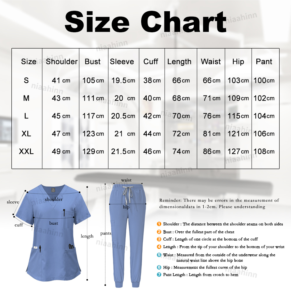 Nurse Scrubs Hospital Uniform  - Medical Lab Coats recensie en prijs