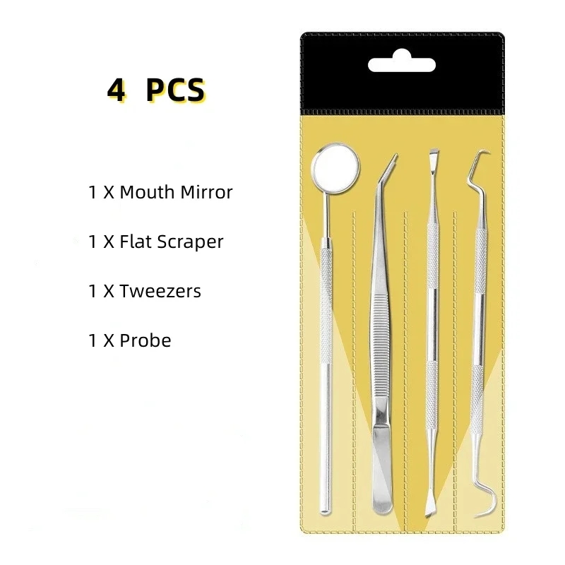 3pcs/4pcs Stainless Steel Dent - Dental Mirror Probe recensie en prijs