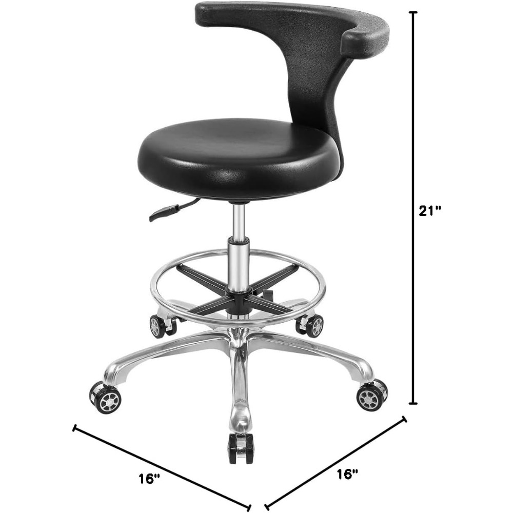Adjustable Rolling Stool Task  - Medical Lab Officer recensie en prijs