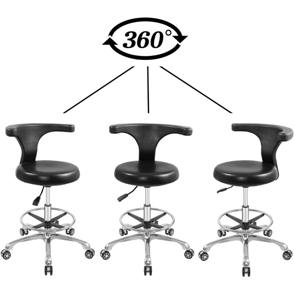 Adjustable Rolling Stool Task  - Medical Lab Officer recensie en prijs