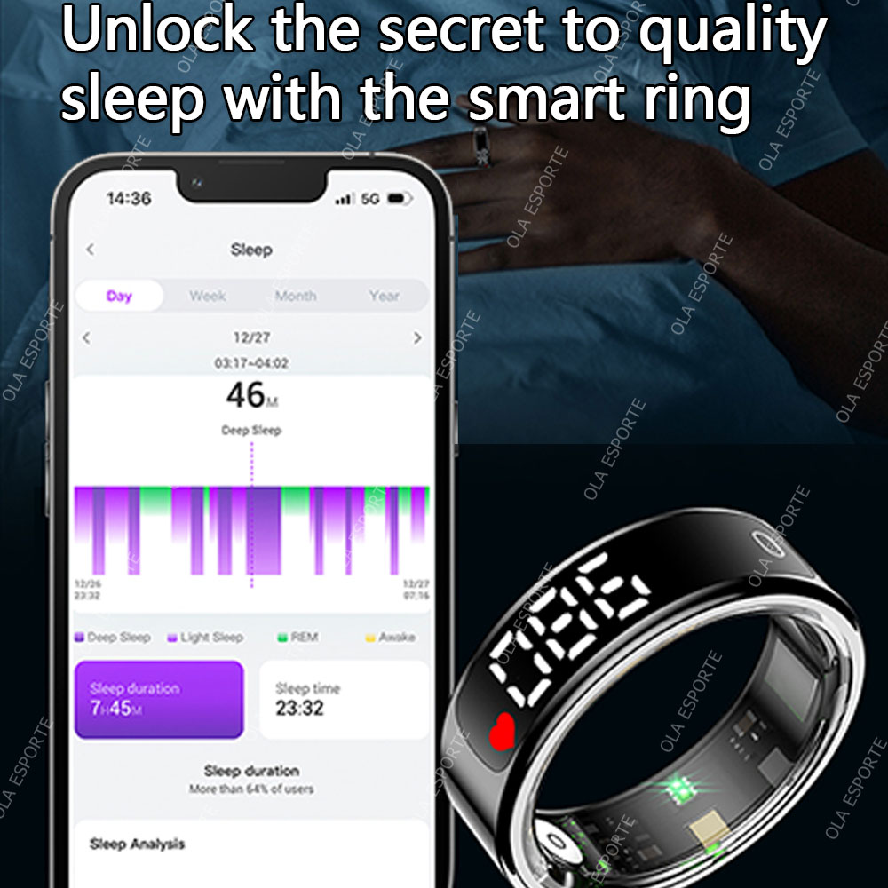 2026 New Smart Ring Display Sc - Blood Pressure Monitor recensie en prijs