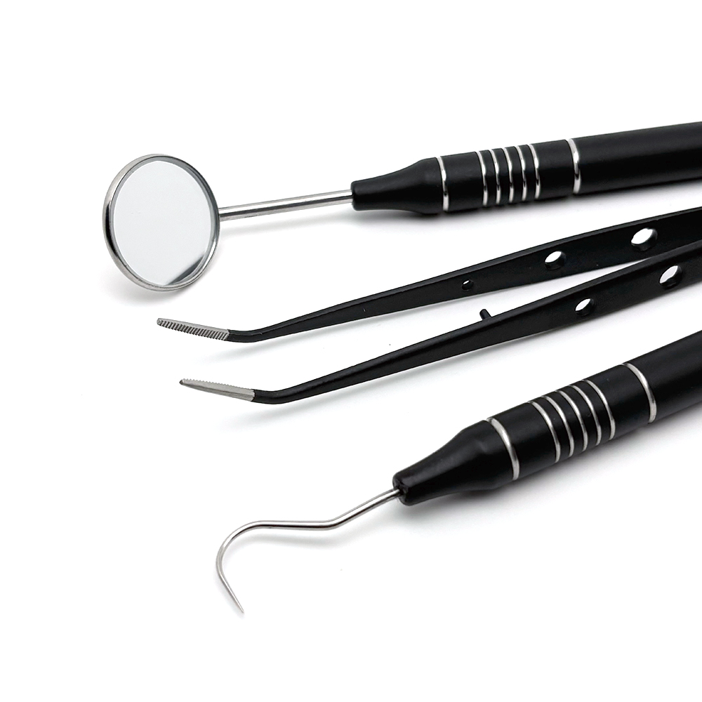 3Pcs/set Dental Mirror kit Mou - Dental Mirror Probe recensie en prijs
