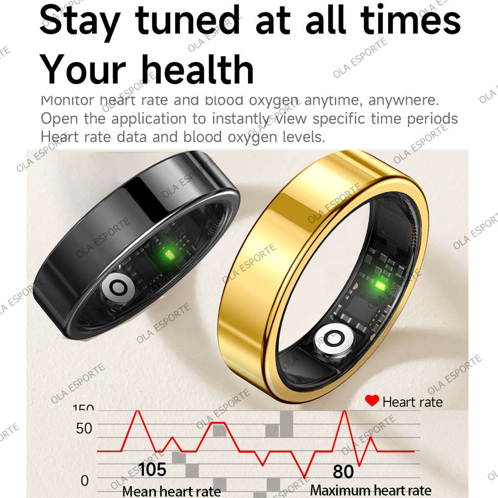 2026 New Smart Ring Heart Rate - Blood Pressure Monitor recensie en prijs