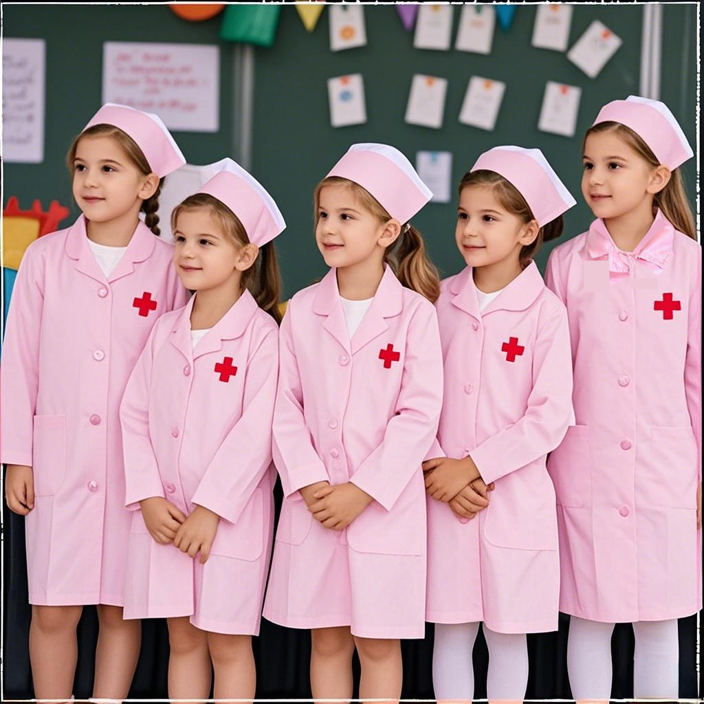 1-24Set Unisex Lab Coat for Ki - Medical Lab Coats recensie en prijs