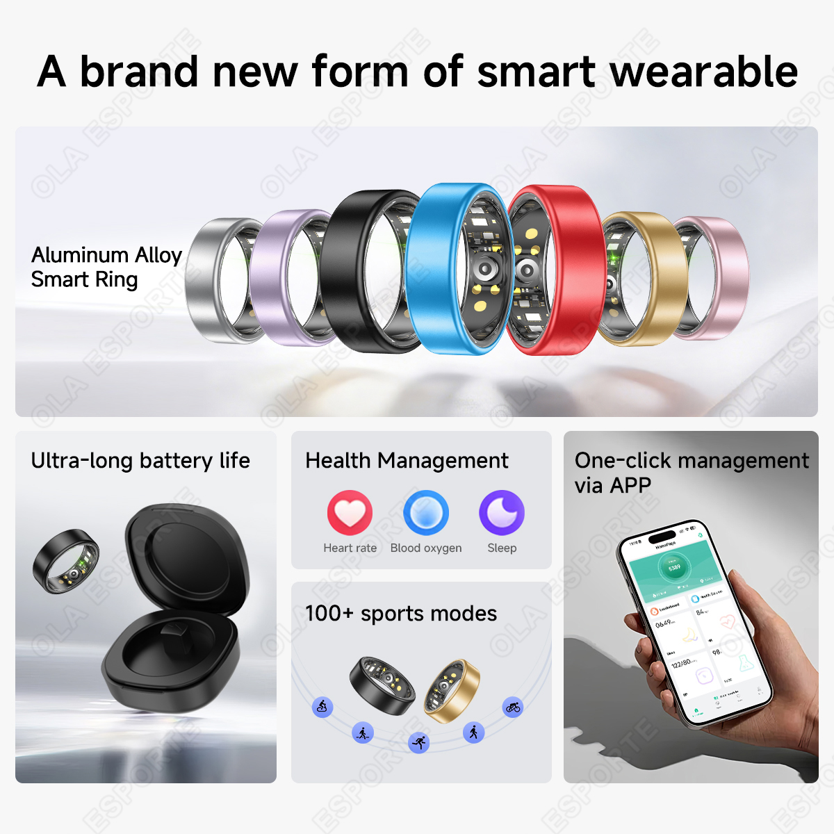 New Smart Ring Men Women, Hear - Blood Pressure Monitor recensie en prijs