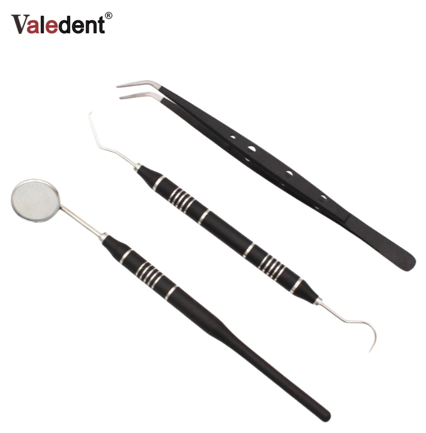 3Pcs/set Dental Mirror kit Mou - Dental Mirror Probe recensie en prijs