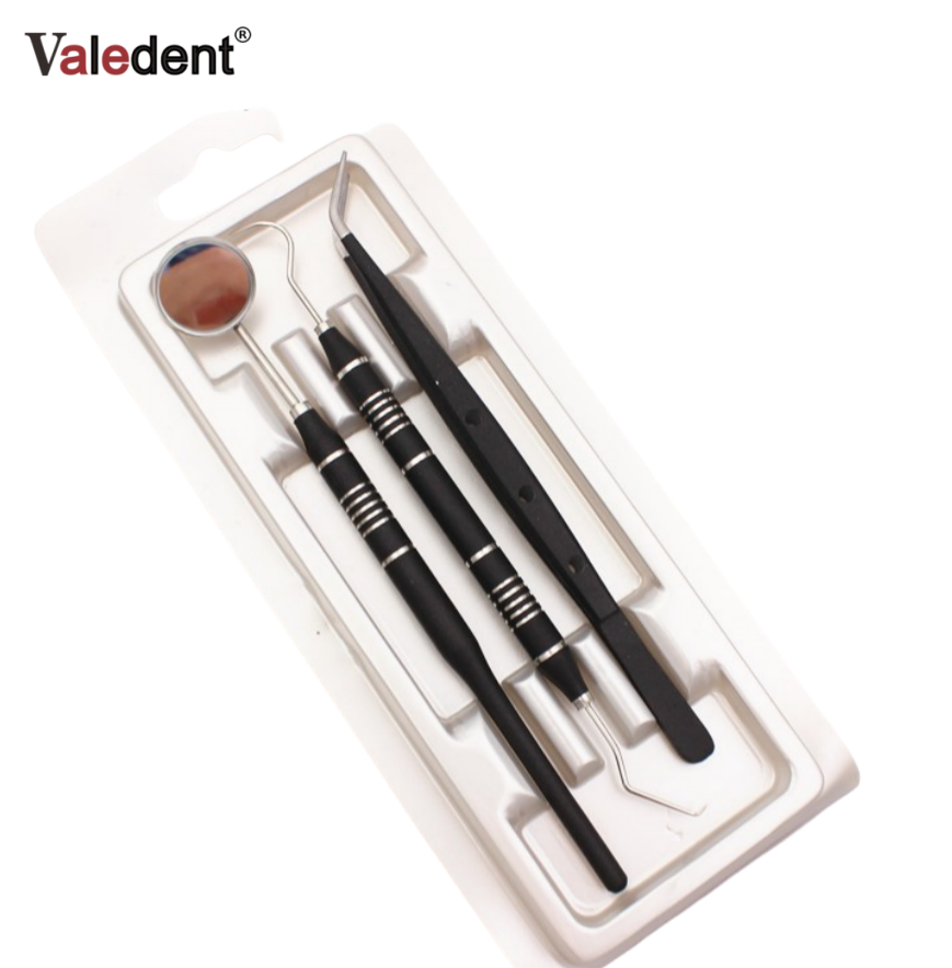 3Pcs/set Dental Mirror kit Mou - Dental Mirror Probe recensie en prijs