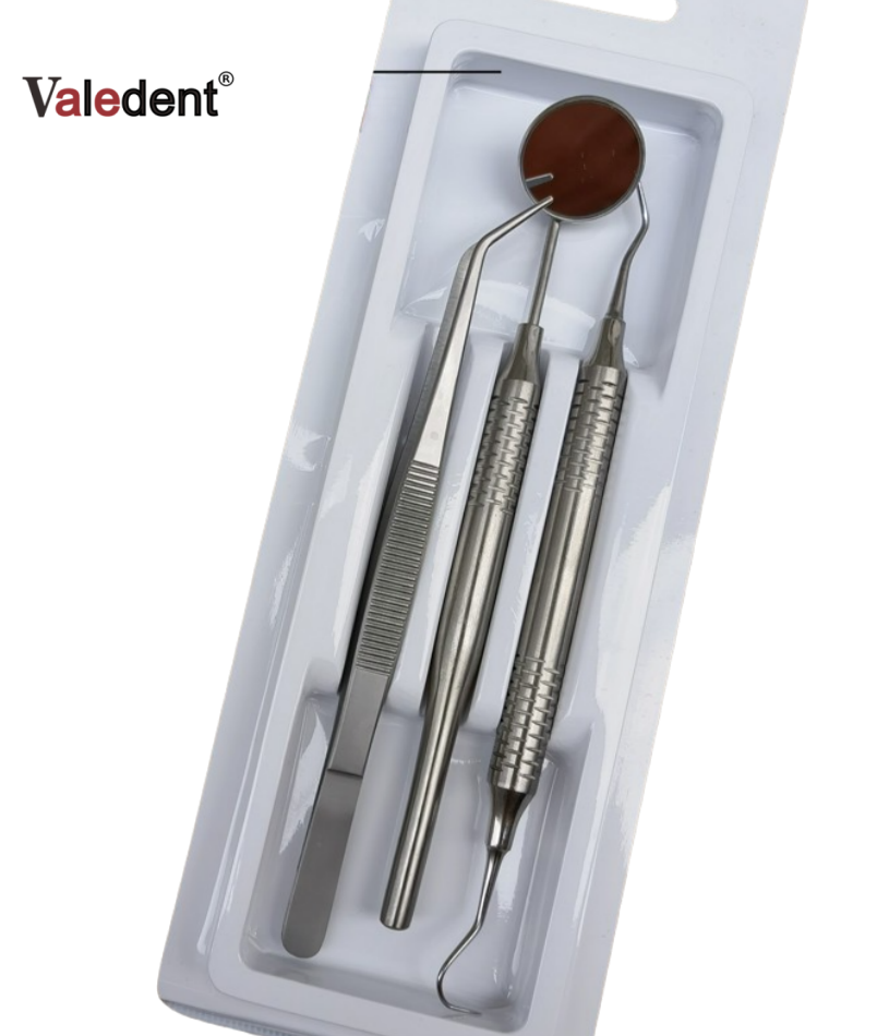 3Pcs/set Dental Mirror kit Mou - Dental Mirror Probe recensie en prijs