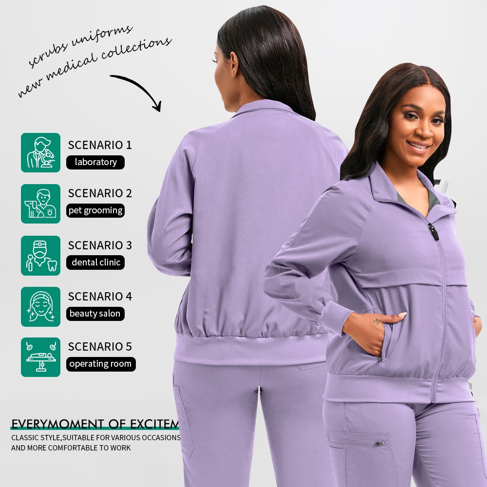 Medical Work Tops Surgical Jac - Medical Lab Coats recensie en prijs