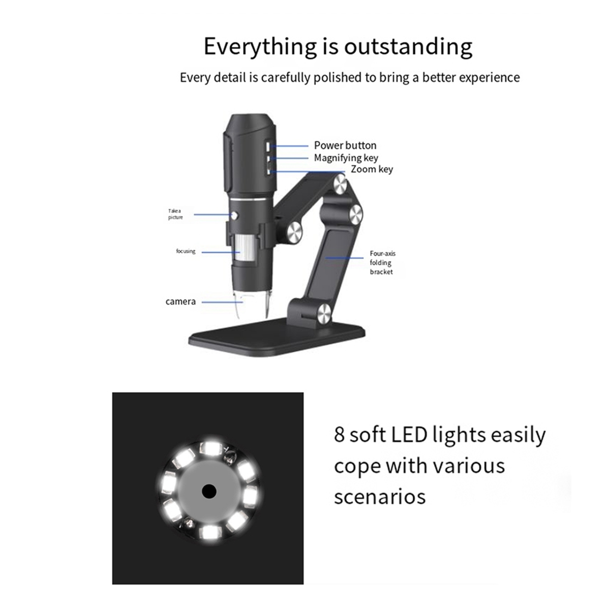 A06K Wireless Microscope,WiFi  - Digital Microscope recensie en prijs