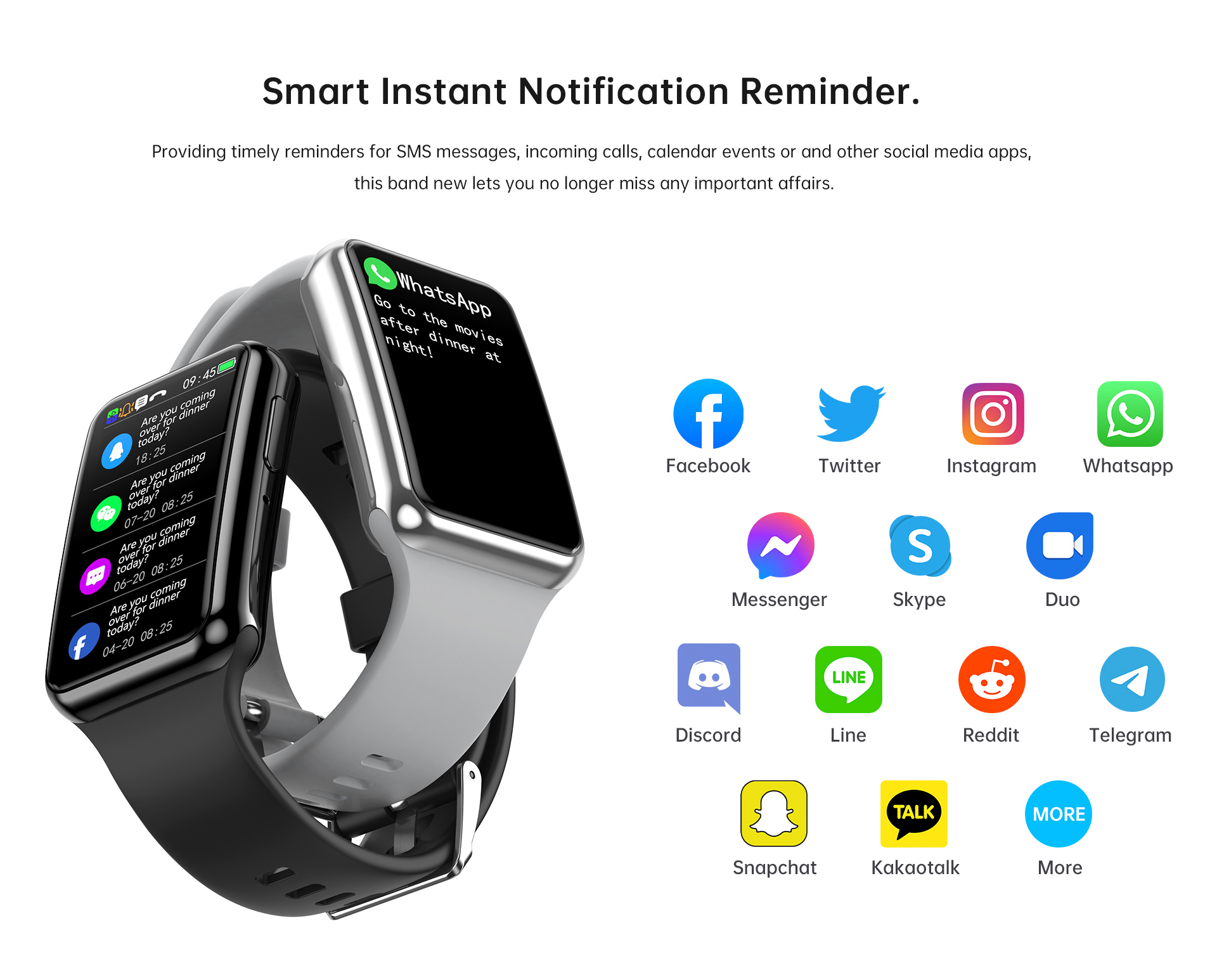 1.47 Inch BT Call Smart Band H - Blood Pressure Monitor recensie en prijs