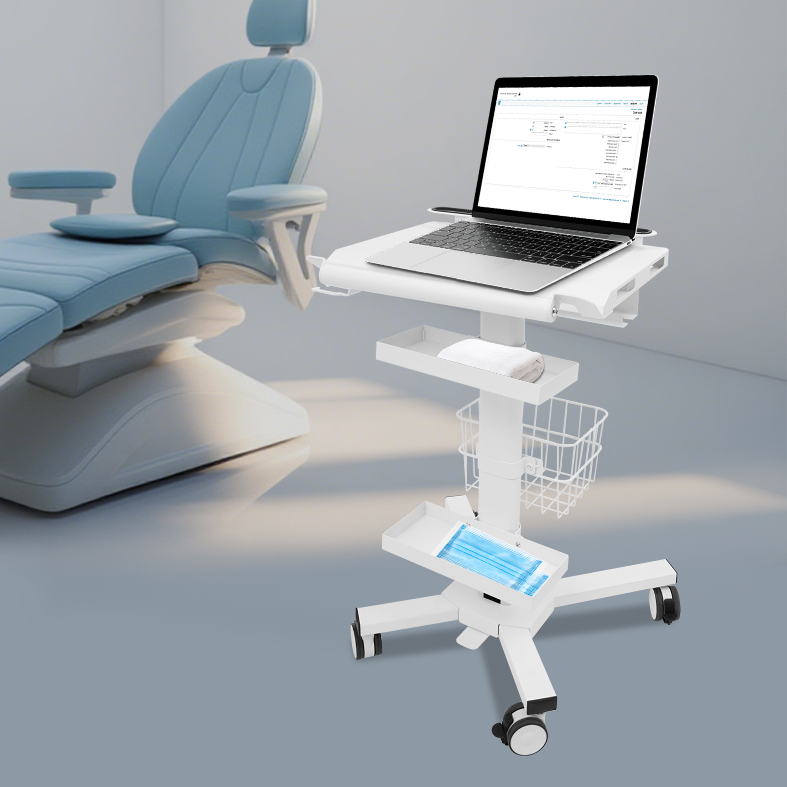 Medical Cart, Spacious Work Ta - Medical Lab Officer recensie en prijs