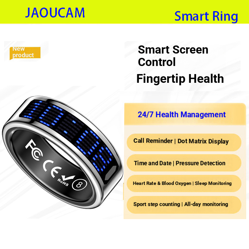 2026 Smart Ring Call ID Remind - Blood Pressure Monitor recensie en prijs