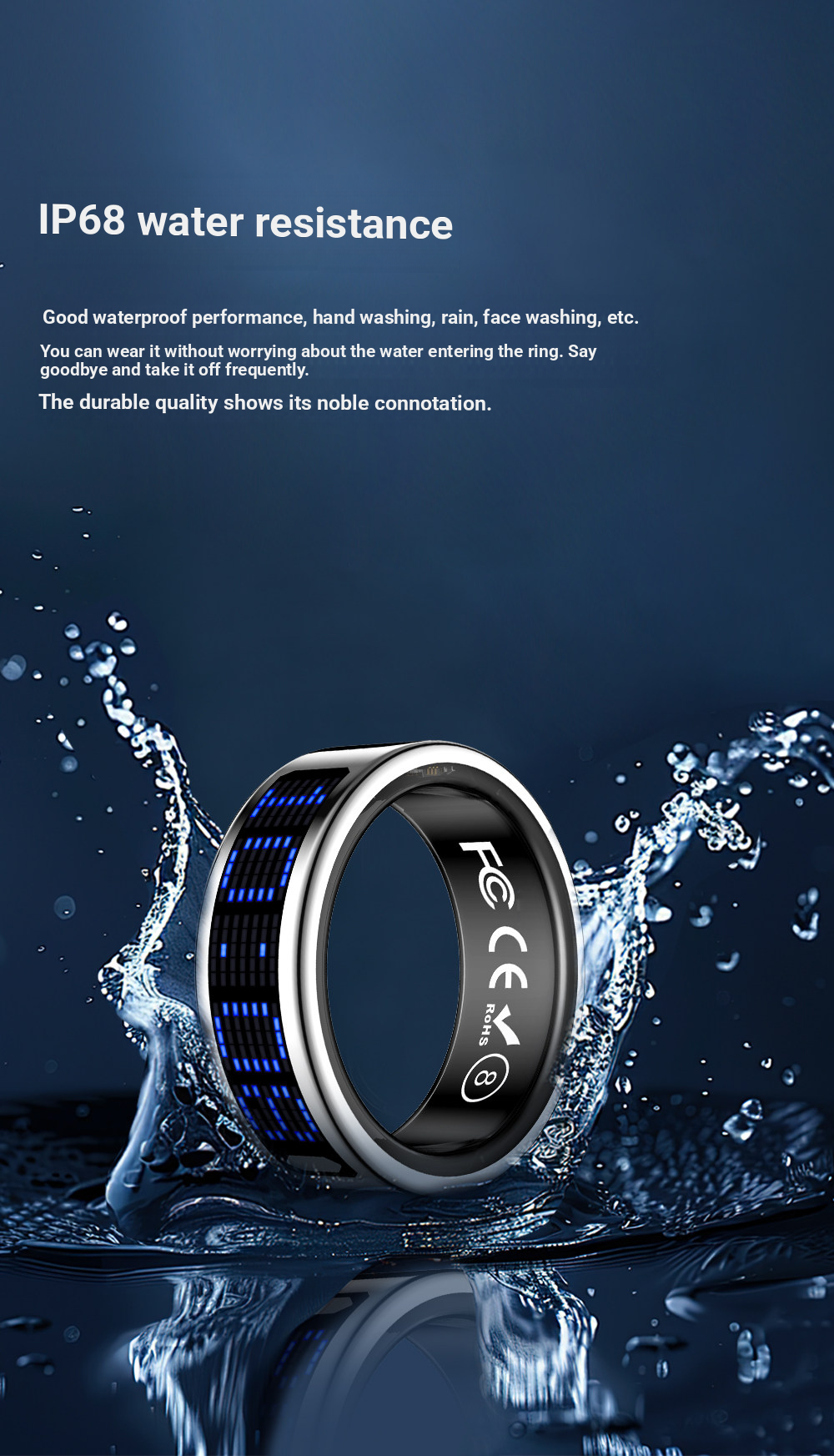 2026 Smart Ring Call ID Remind - Blood Pressure Monitor recensie en prijs