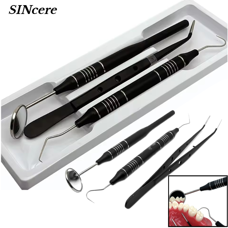 3Pcs/set Dental Mirror kit Mou - Dental Mirror Probe recensie en prijs