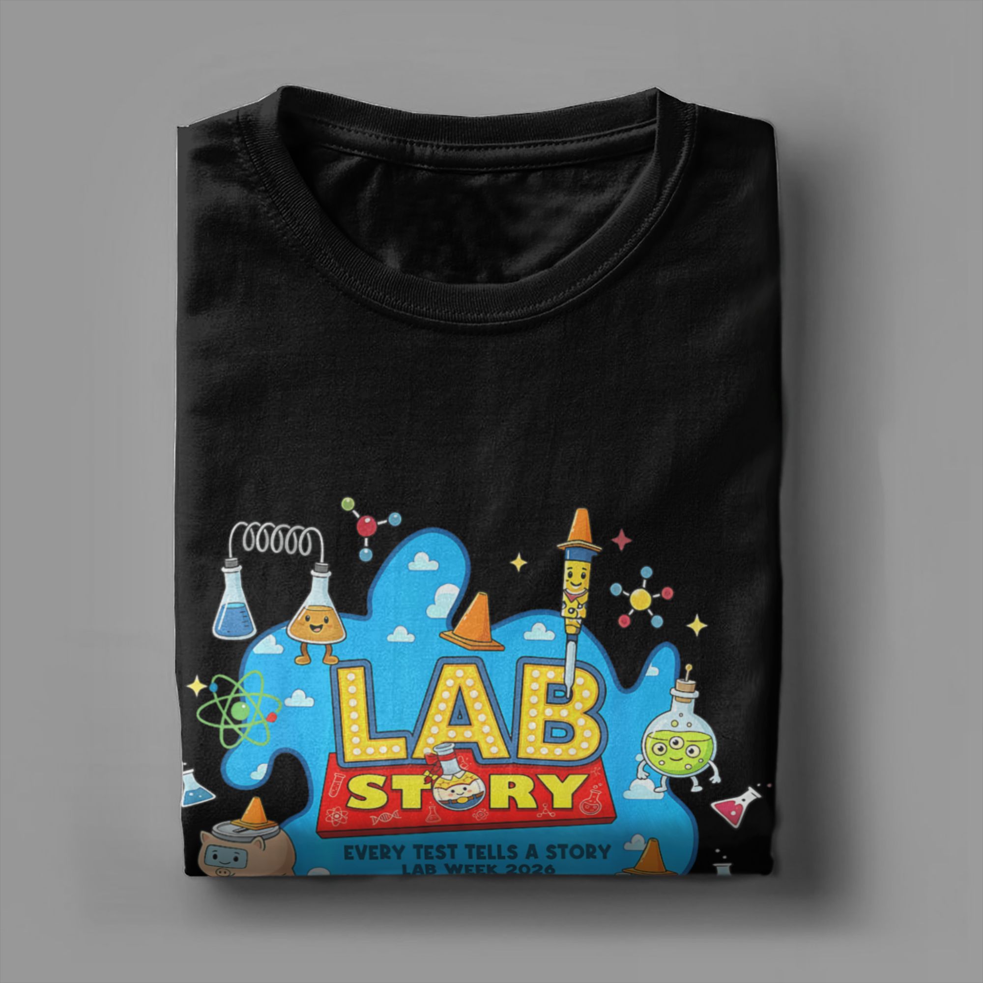 Mens T-Shirt Lab Story Lab Wee - Medical Lab Technician recensie en prijs