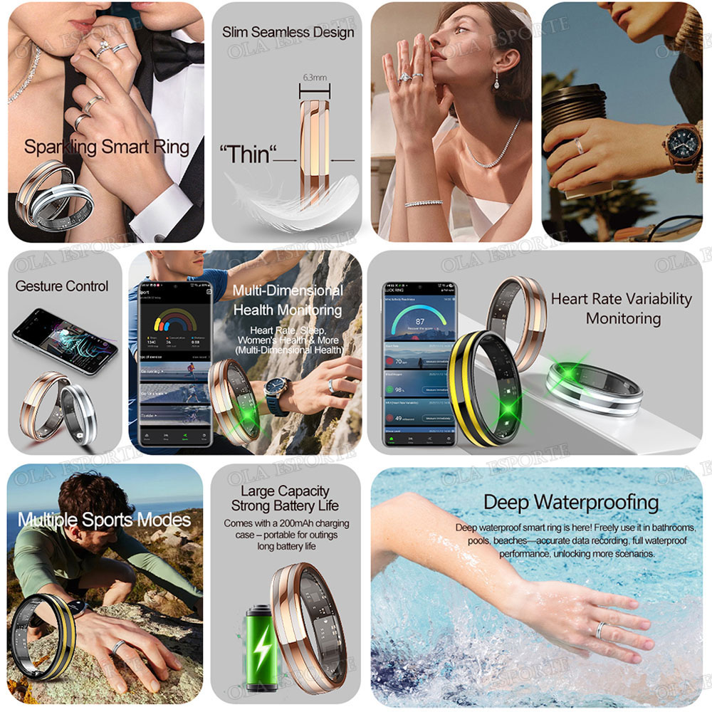 Gesture Sensing Smart Ring Hea - Blood Pressure Monitor recensie en prijs