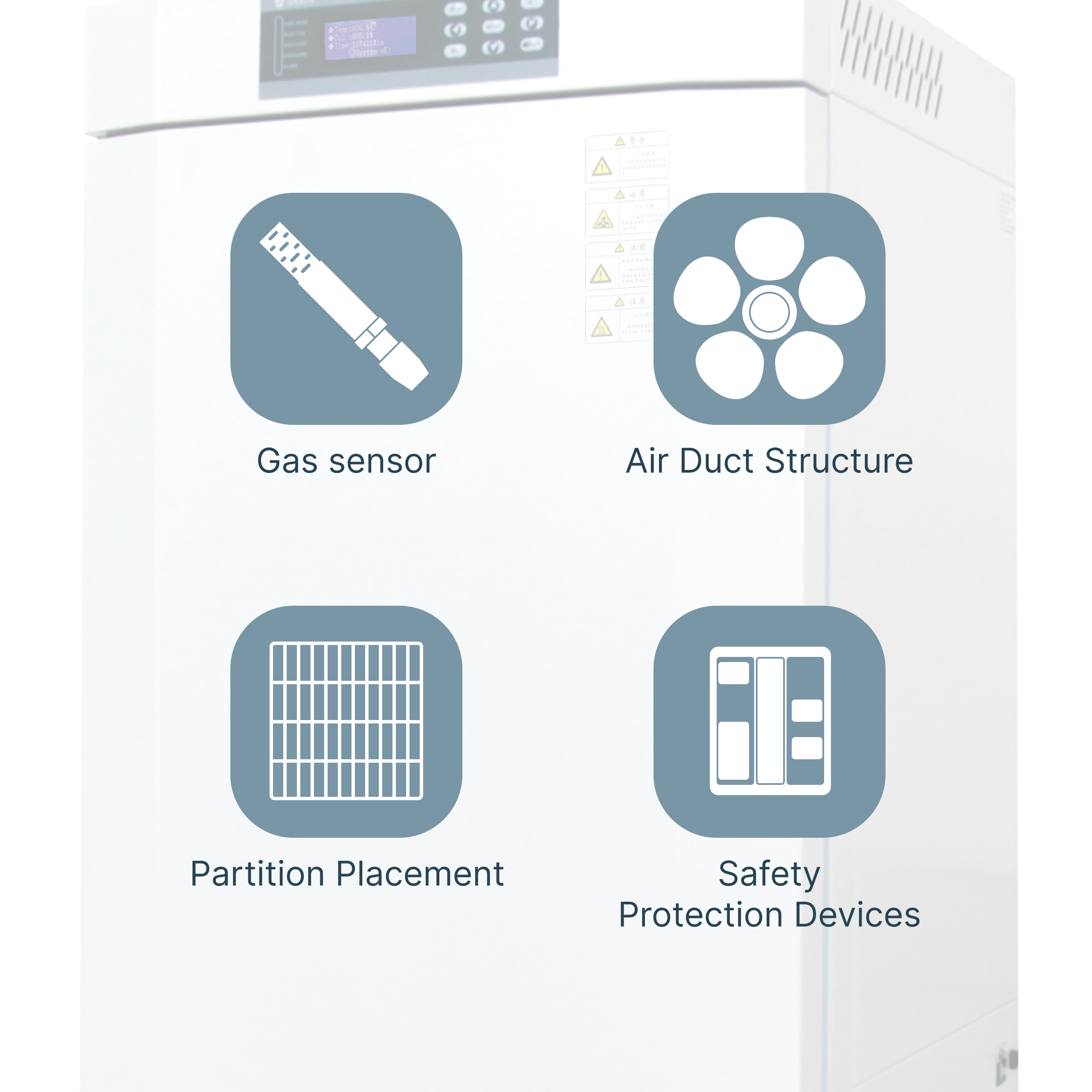 High-end Direct Heating Tri-Ga - Lab Incubator recensie en prijs
